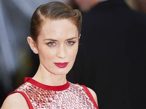 emily blunt leaked|Emily Blunt on why she avoids on